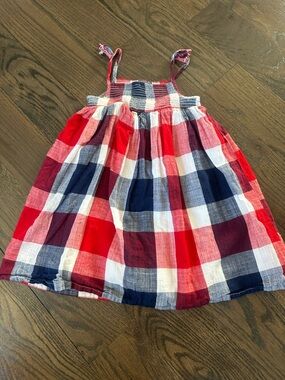 4T Old Navy Red White & Blue Dress